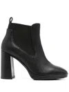 Geox 90mm Teulada Chelsea Boots In Black
