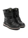 Geox Adelhide Abx Strap Boots In Black
