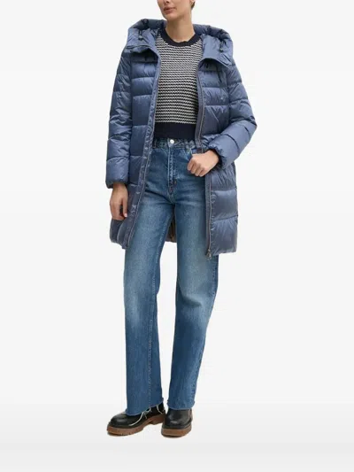 Geox Adrya Puffer Jacket In Blue