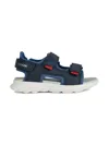 Geox Airadyum Two-strap Sport Sandals In Blue