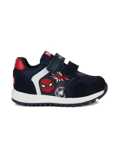 Geox Kids' Alben 运动鞋 In Blue