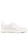 Geox Alleniee Leather Trainers In White