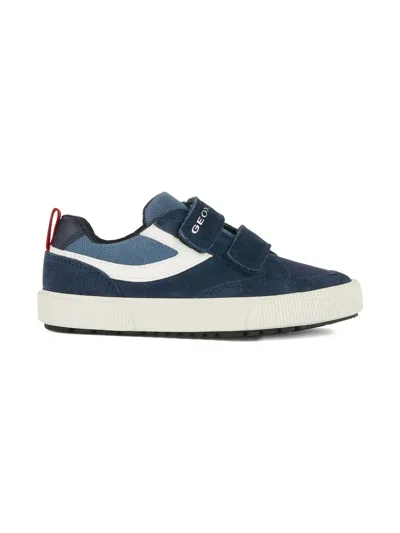 Geox Kids' Alphabeet Velcro Sneakers