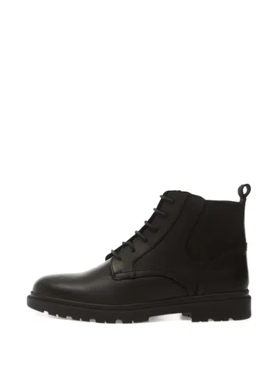 Geox Andalo Ankle Boots In Black