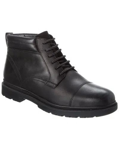 Geox Andalo Leather Boot In Black