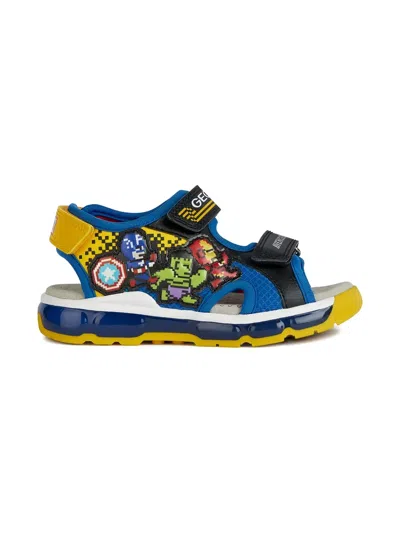 Geox Kids' Android Sandals In Multi