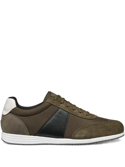 Geox Arthiene Mesh-panel Suede Sneakers