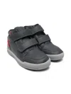Geox Arzach Double-strap Boots In Gray