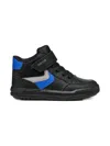 Geox Arzach High-top Lace-up Sneakers In Black