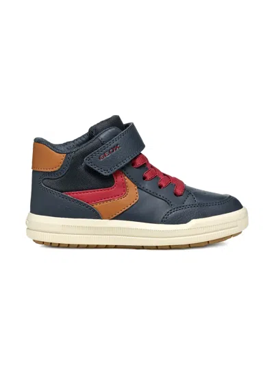 Geox Kids' Arzach Sneakers In Blue