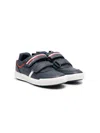 Geox Arzach Touch-strap Trainers In 蓝色