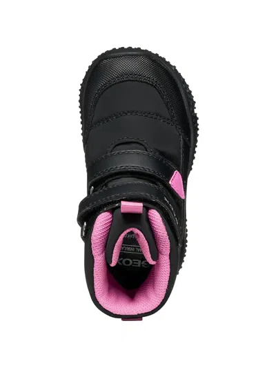 Geox Kids' Baltic Abx Snow Boots In Black