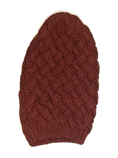 Pre-owned Geox Beanie Hat In Brown