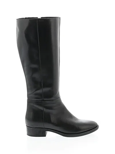 Pre-owned Geox Boots In Black