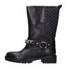 Geox Boots Black In Nero Neri E Grigi