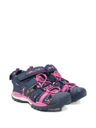 Geox Kids' Borealis Closed-toe Sandals In Blue