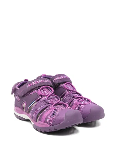 Geox Kids' Borealis Closed-toe Sandals In Purple