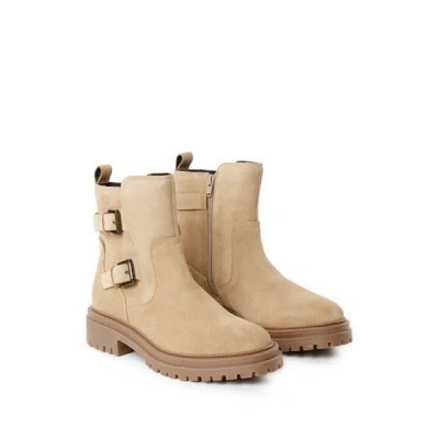 Geox Bottines En Cuir Iridea En Cuir In Brown