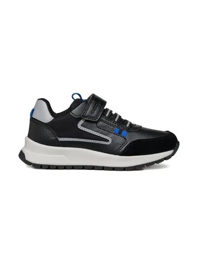 Geox Kids' Briezee Leisure Sneakers In Black