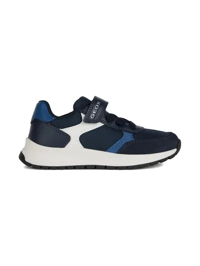 Geox Kids' Briezee Sneakers In Blue