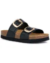 GEOX GEOX BRIONIA LEATHER SANDAL