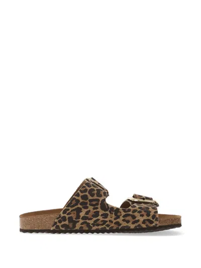 Geox Brionia R Sandals In Animal Print