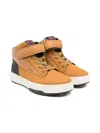 Geox Bunshee Strap-lace Boots In Brown