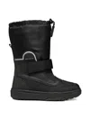 Geox Bunshee Waterproof Thermal Snow Boots In Black