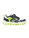 Geox Buzzerlight Boy Navy/lime In Multi