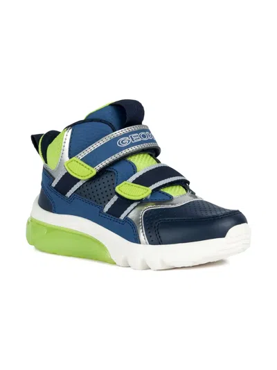 Geox Kids' Ciberdron Sneakers In Multi