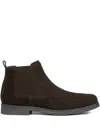 Geox Cláudio Pull-tab Boots In Brown