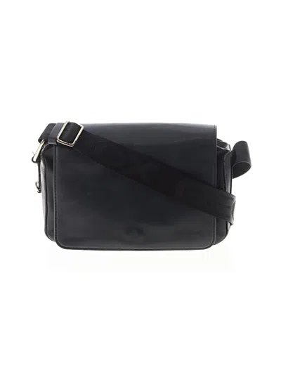 Pre-owned Geox Crossbody Bag In Black