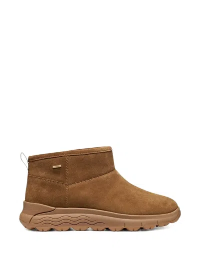 Geox D Spherica 4x4 B Abx Tankle Boots In Brown