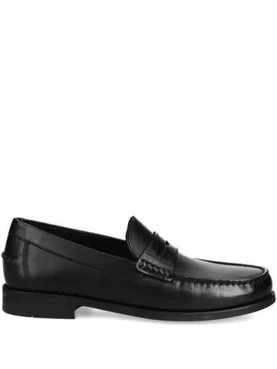 Geox Damon Leather Penny Loafers