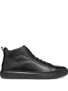Geox Deiven Lace-up Boots In Black
