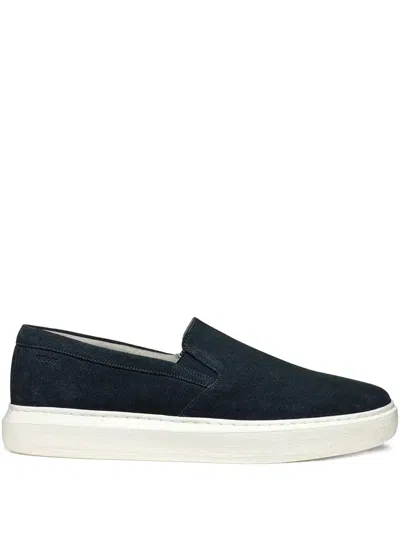 Geox Deiven Slip-on Suede Sneakers