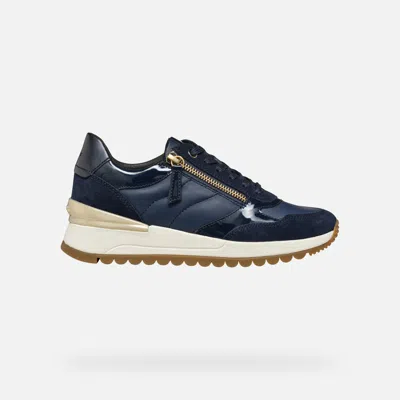 Geox D Desya A Womens Trainers Colour: Navy, Size: 6 / 39