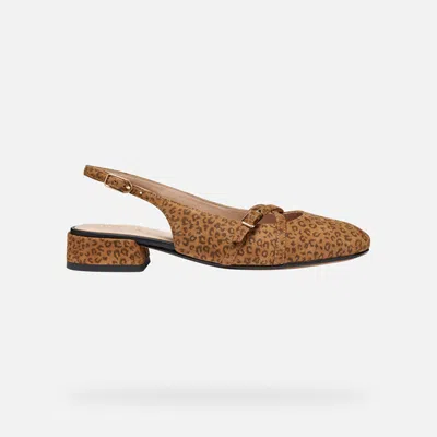Geox Dhyalma Woman Camel In Brown