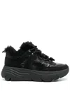 Geox Diamanta Chunky Sneakers In Black