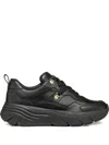 Geox Diamanta Leisure Sneakers In Black