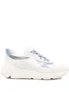 Geox Diamanta Panelled Sneakers In White