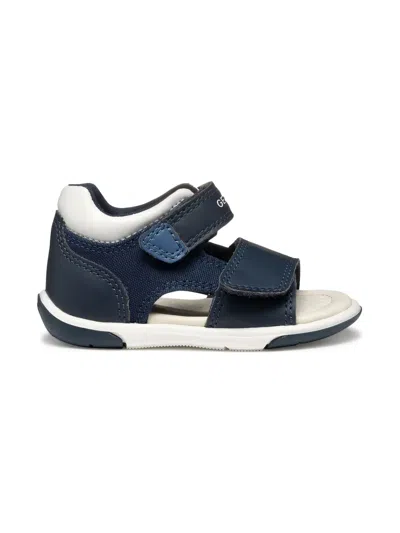 Geox Kids' Dual-strap Sandals In Blue