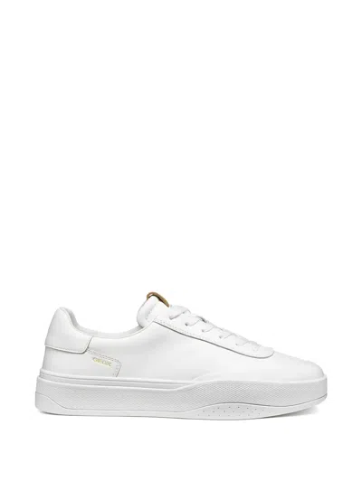 Geox Dynamia Platform Sneakers In White