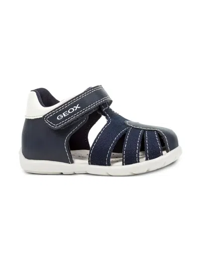 Geox Elthan Open-toe Strappy Sandals In Blue