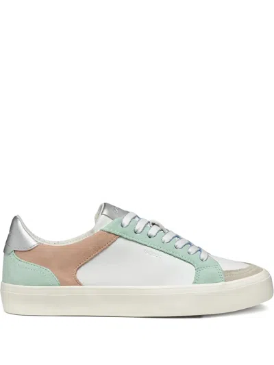 Geox Emmeleny Leather Sneakers