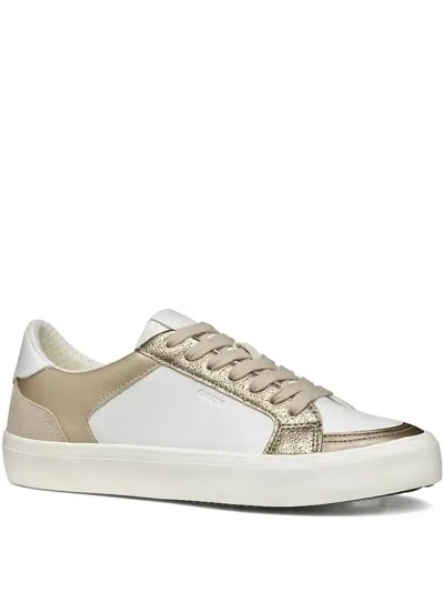 Geox Emmeleny Panel Sneakers In White
