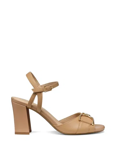 Geox Eraklia 80 Buckle Strap Sandals In Neutral