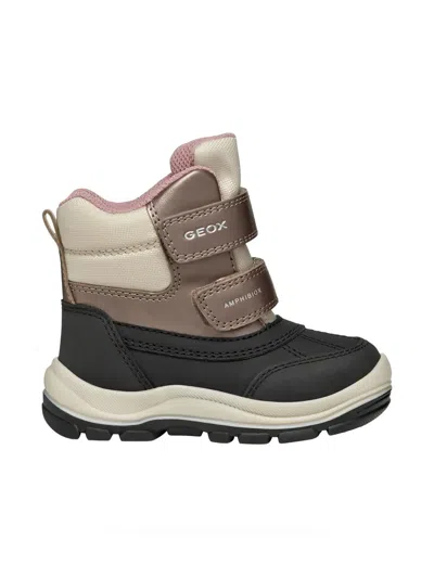 Geox Kids' Flanfil Boots In Multi