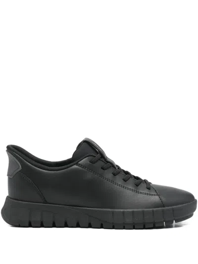 Geox Flextride Plus Sneakers In Black