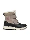 Geox Flexyper Abx Girl Dark Beige/black In Multi